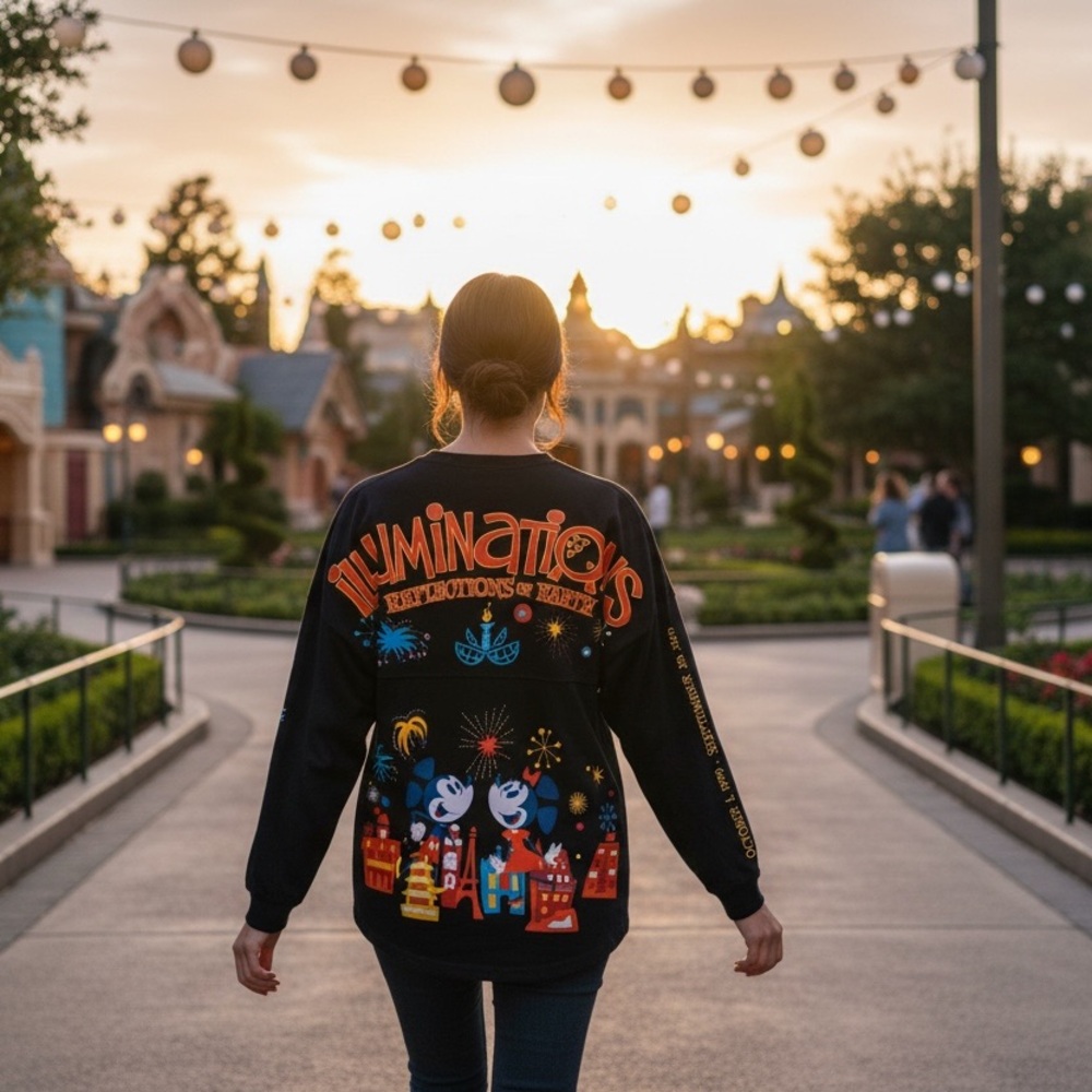 Disney Spirit Jersey, EPCOT ILLUMINATIONS FAREWELL 2019, M